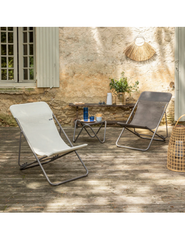 Maxi Transat Batyline® Iso Graphite - Lafuma Lafuma Relax, transat et bain de soleil