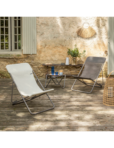 Maxi Transat Batyline® Iso Graphite - Lafuma Lafuma Relax, transat et bain de soleil