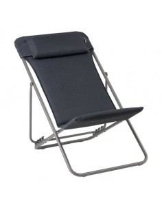 Maxi Transat + BeComfort® Gris foncé - Lafuma Lafuma Relax, transat et bain de soleil