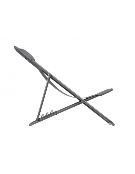 Maxi Transat + Batyline® Duo Obsidian - Lafuma Lafuma Relax, transat et bain de soleil