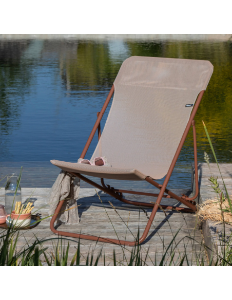 Maxi Transat Batyline® Colorblock Canyon - Lafuma Lafuma Relax, transat et bain de soleil