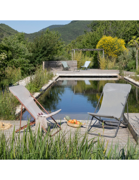 Maxi Transat Batyline® Colorblock Canyon - Lafuma Lafuma Relax, transat et bain de soleil