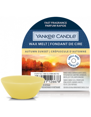 Fondant de cire "Crépuscule d'autome" - Yankee Candle" Yankee Candle Bougie parfumée