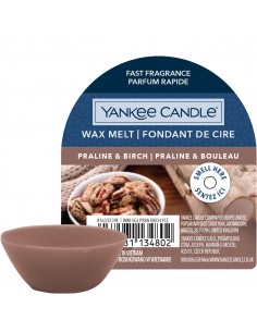 Fondant de cire "Praline & bouleau" - Yankee Candle" Yankee Candle Bougie parfumée