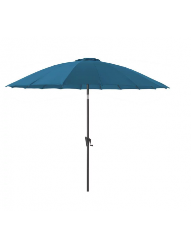 Parasol droit "Pagode" bleu Ø3,00 x H.2,41m - Pro Loisirs Pro Loisirs Parasol et accessoire