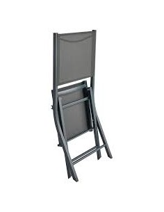 Chaise pliante "Dani" anthracite - ECLOZ ECLOZ Chaise de jardin 2