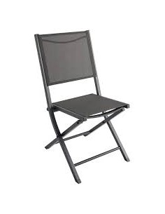 Chaise pliante "Dani" anthracite - ECLOZ ECLOZ Chaise de jardin