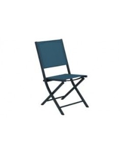 Chaise pliante "Dani" bleu - ECLOZ ECLOZ Chaise de jardin