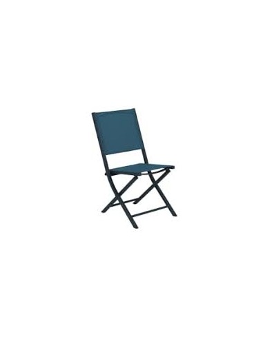 Chaise pliante "Dani" bleu - ECLOZ ECLOZ Chaise de jardin