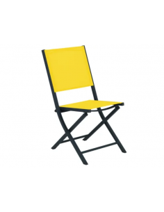 Chaise pliante "Dani" jaune - ECLOZ ECLOZ Chaise de jardin