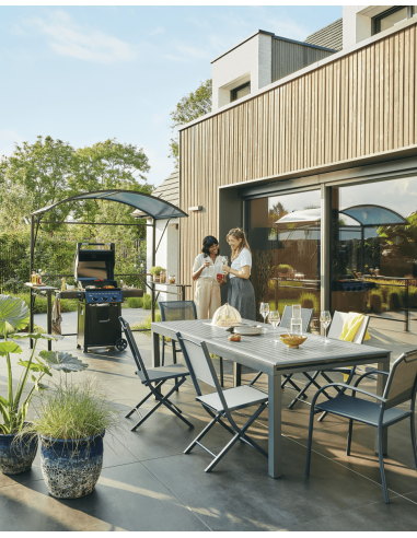 Chaise pliante "Dani" anthracite - ECLOZ ECLOZ Chaise de jardin