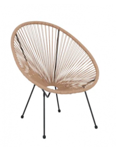 Fauteuil de jardin "Steph" Naturel - ECLOZ ECLOZ Mobilier de jardin
