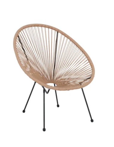 Fauteuil de jardin "Steph" Naturel - ECLOZ ECLOZ Relax, transat & bain de soleil