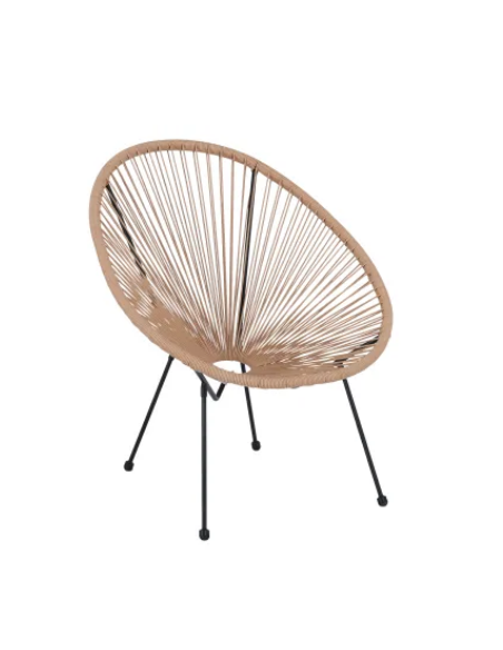 Fauteuil de jardin "Steph" Naturel - ECLOZ ECLOZ Mobilier de jardin