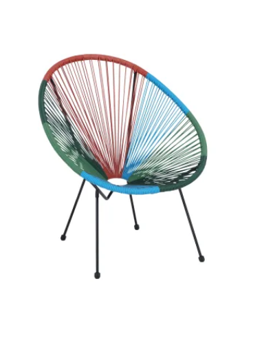 Fauteuil de jardin "Steph" Multicolor - ECLOZ ECLOZ Relax, transat & bain de soleil