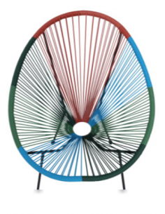 Fauteuil de jardin "Steph" Multicolor - ECLOZ ECLOZ Relax, transat & bain de soleil 2