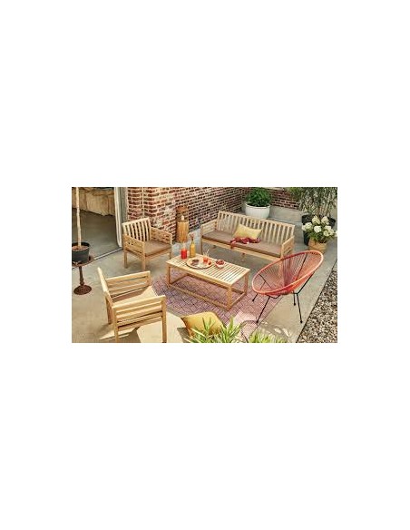 Fauteuil de jardin "Steph" Terracotta - ECLOZ ECLOZ Relax, transat & bain de soleil