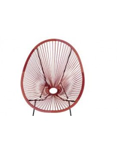 Fauteuil de jardin "Steph" Terracotta - ECLOZ ECLOZ Relax, transat & bain de soleil 2