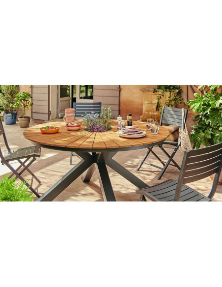 Table ronde "Flo" Ø150 x H.75 cm - ECLOZ ECLOZ Table de jardin