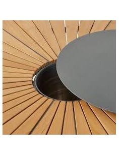 Table ronde "Flo" Ø150 x H.75 cm - ECLOZ ECLOZ Table de jardin 2