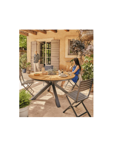 Table ronde "Flo" Ø150 x H.75 cm - ECLOZ ECLOZ Table de jardin