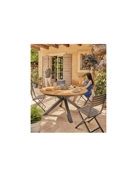 Table ronde "Flo" Ø150 x H.75 cm - ECLOZ ECLOZ Table de jardin