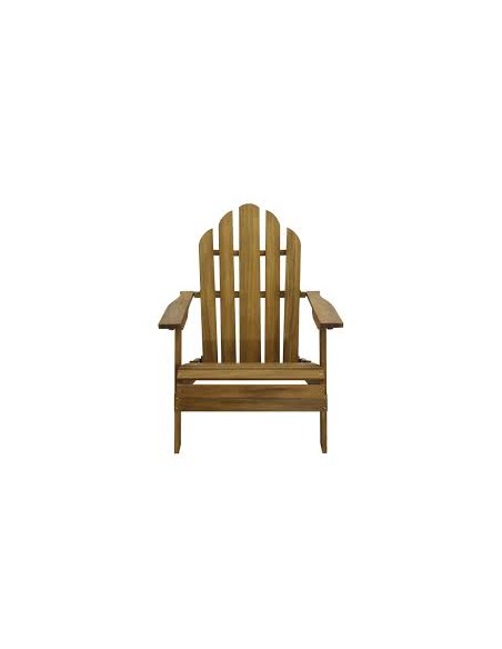 Fauteuil Pliant Adirondack Dublin en Acacia FSC® - ECLOZ  Relax, transat & bain de soleil