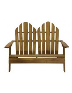Fauteuil Adirondack Double Grand Duc en Acacia FSC® - ECLOZ  Relax, transat & bain de soleil