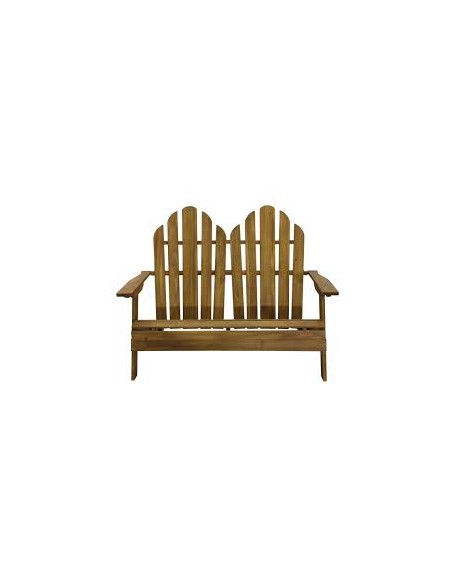 Fauteuil Adirondack Double Grand Duc en Acacia FSC® - ECLOZ  Relax, transat & bain de soleil