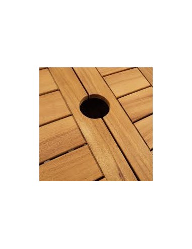 Table d'Appoint /Pied de Parasol Umbrella en Acaci FSC® - ECLOZ ECLOZ Table basse de jardin