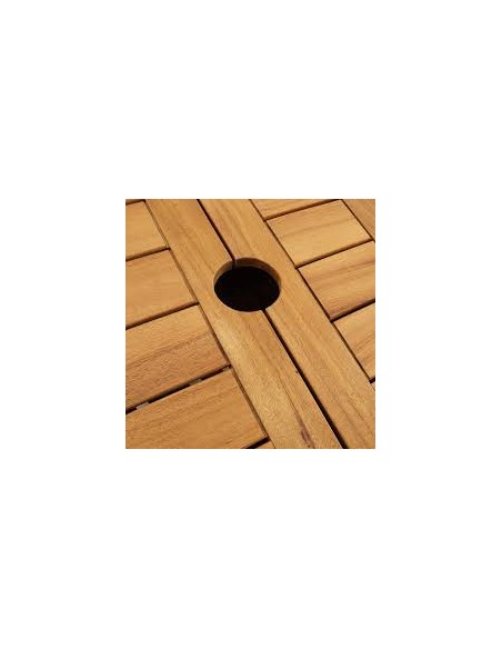 Table d'Appoint /Pied de Parasol Umbrella en Acaci FSC® - ECLOZ ECLOZ Table basse de jardin
