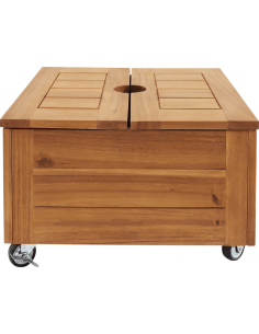 Table d'Appoint /Pied de Parasol Umbrella en Acaci FSC® -...