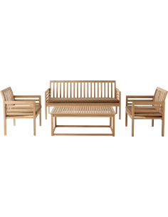 Salon Bas "Dune" 4 places - ECLOZ ECLOZ Salons de jardin