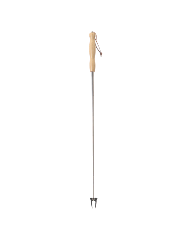 Lot De 2 Couverts Télescopiques - Fourchette Et Cuillère Extensibles 20,5 à 65 Cm, En Inox, Pour BBQ Ou Pique-nique
