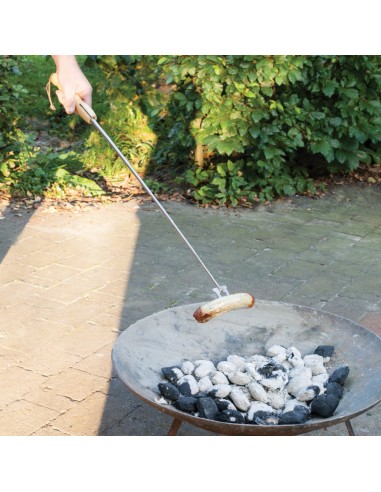 Fourchette pour barbecue télescopique - Esschert Design Esschert Design Brasero & parasol chauffant