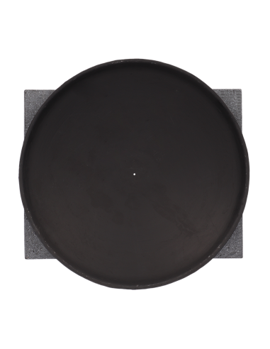 Braséro en Fonte sur Socle en Granite - Esschert Design Esschert Design Brasero et parasol chauffant