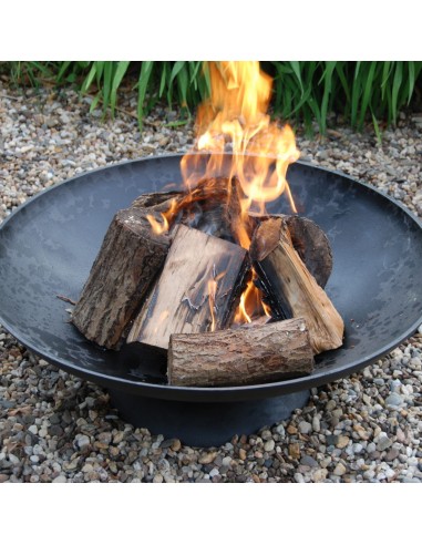 Braséro Foyer Coupe Extra Large - Esschert Design Esschert Design Brasero et parasol chauffant