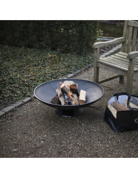 Braséro Foyer Coupe Extra Large - Esschert Design Esschert Design Brasero et parasol chauffant