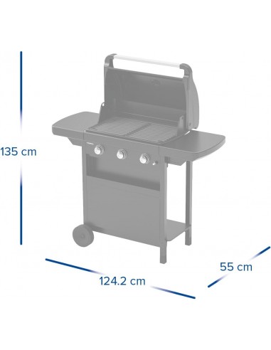Barbecue à gaz "3 LX Plus" - Campingaz Campingaz Barbecue