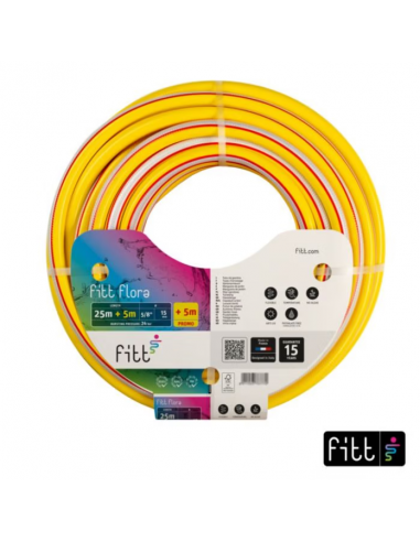 Tuyau d'Arrosage anti-UV Ø15 mm x L.30 m - Fitt Ikkon Fitt France Tuyaux