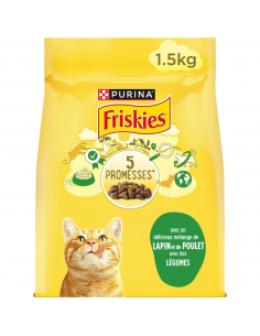 Croquettes Chat 1,5kg Poulet - Friskies® Friskies Croquettes