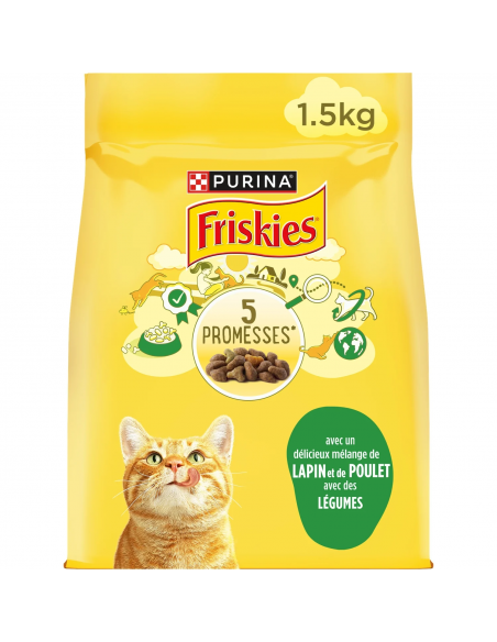 Croquettes Chat 1,5kg Poulet - Friskies® Friskies Croquettes