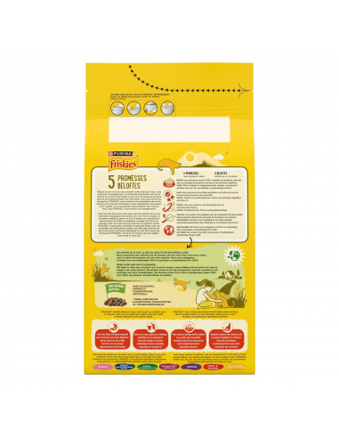 Croquettes Chat 1,5kg Boeuf - Friskies® Friskies Croquettes