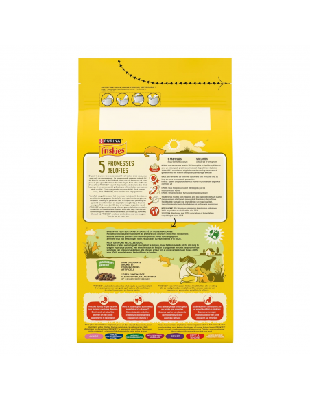 Croquettes Chat 1,5kg Boeuf - Friskies® Friskies Croquettes