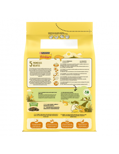 Croquettes Chat 3kg Poulet - Friskies® Friskies Croquettes