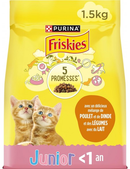 Croquettes Chaton Bœuf 1,5kg - Friskies® Friskies Croquettes