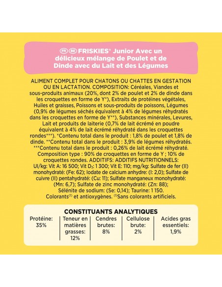 Croquettes Chaton Bœuf 1,5kg - Friskies® Friskies Croquettes