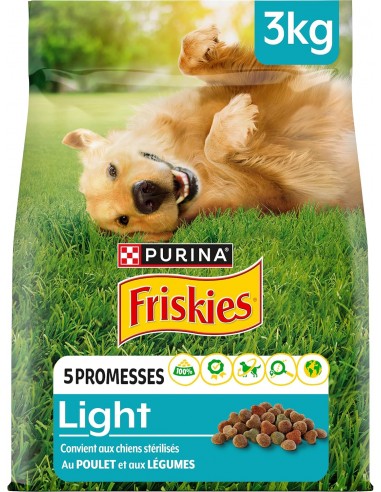 Croquettes Chien Light Poulet 3kg - Friskies® Friskies Alimentation et croquette