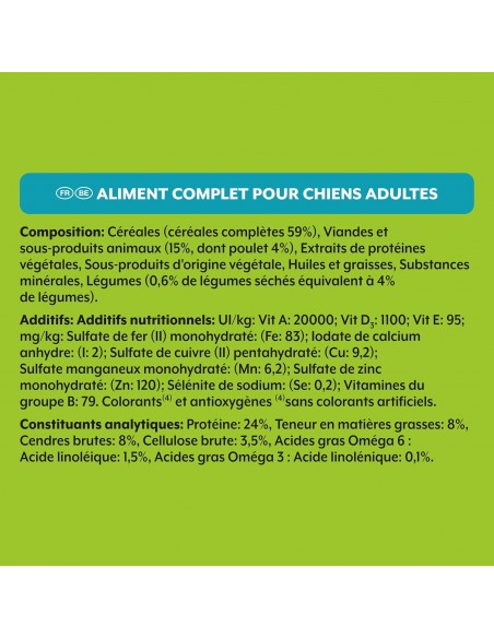 Croquettes Chien Light Poulet 3kg - Friskies® Friskies Alimentation et croquette