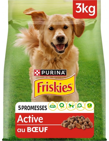 Croquettes Chien Vitality Bœuf 3kg - Friskies® Friskies Alimentation et croquette